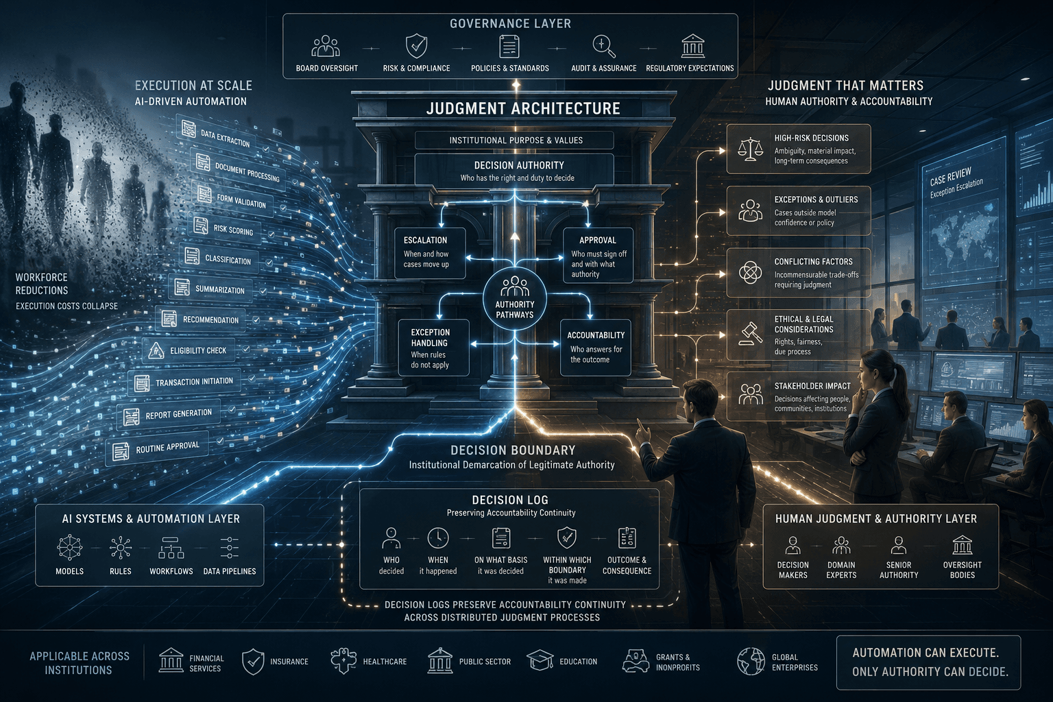 Toward Decision Design: The Authority Problem in AI-Augmented Organizations