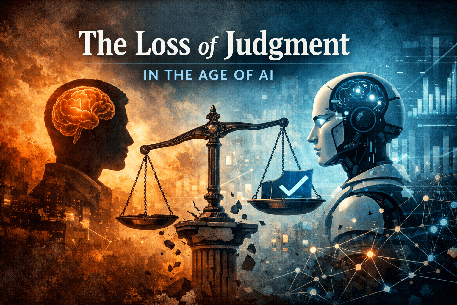 The Real Risk of AI Is Not the Loss of Meaning — It’s the Loss of Judgment