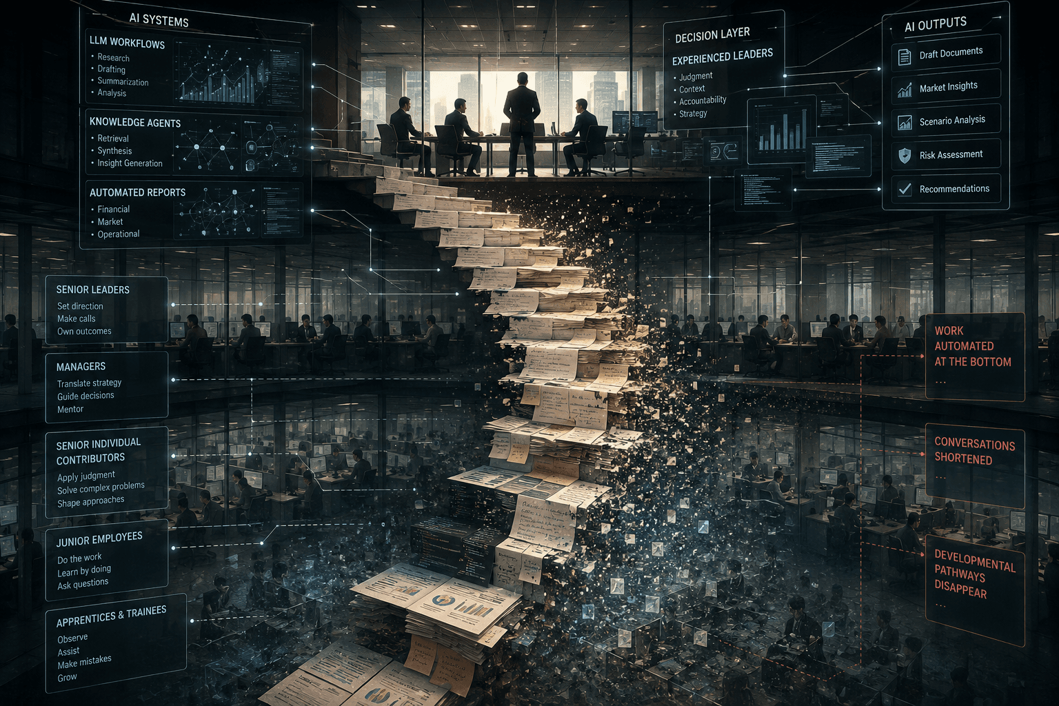 The Quiet Collapse of the Apprenticeship Layer