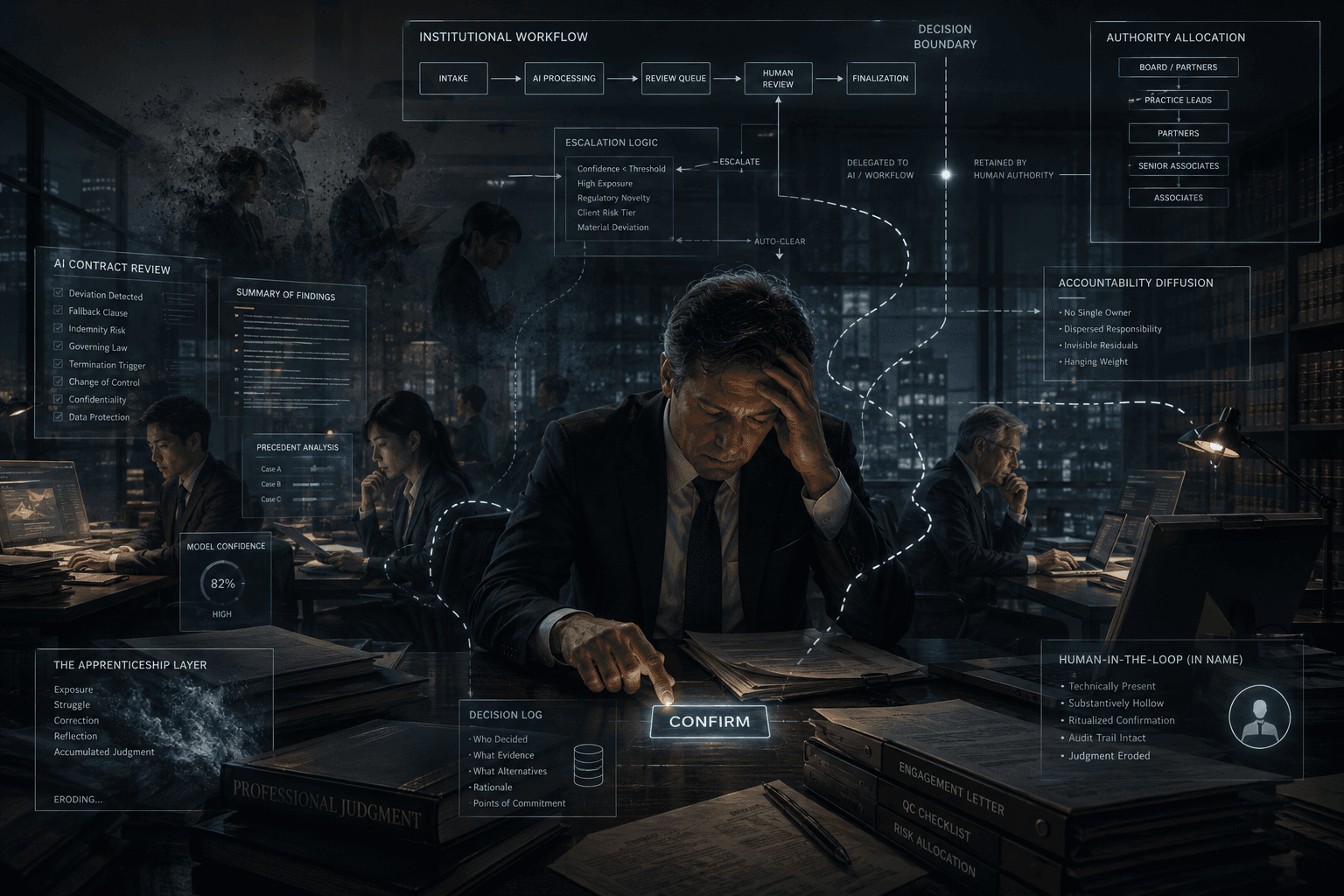 When AI Enters the Law Firm, What Really Changes Is Not the Work — It Is the Judgment